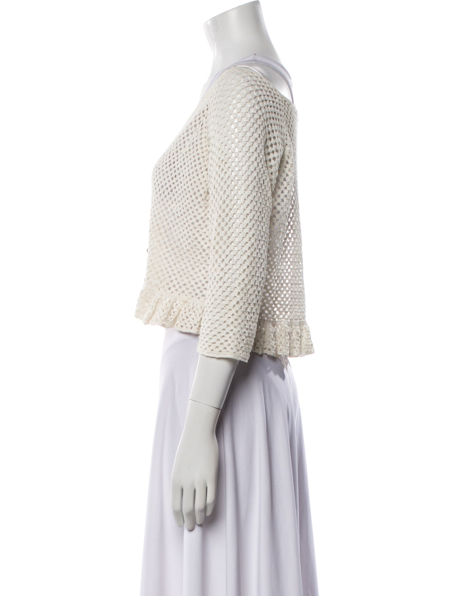 Péro Square Neckline Sweater