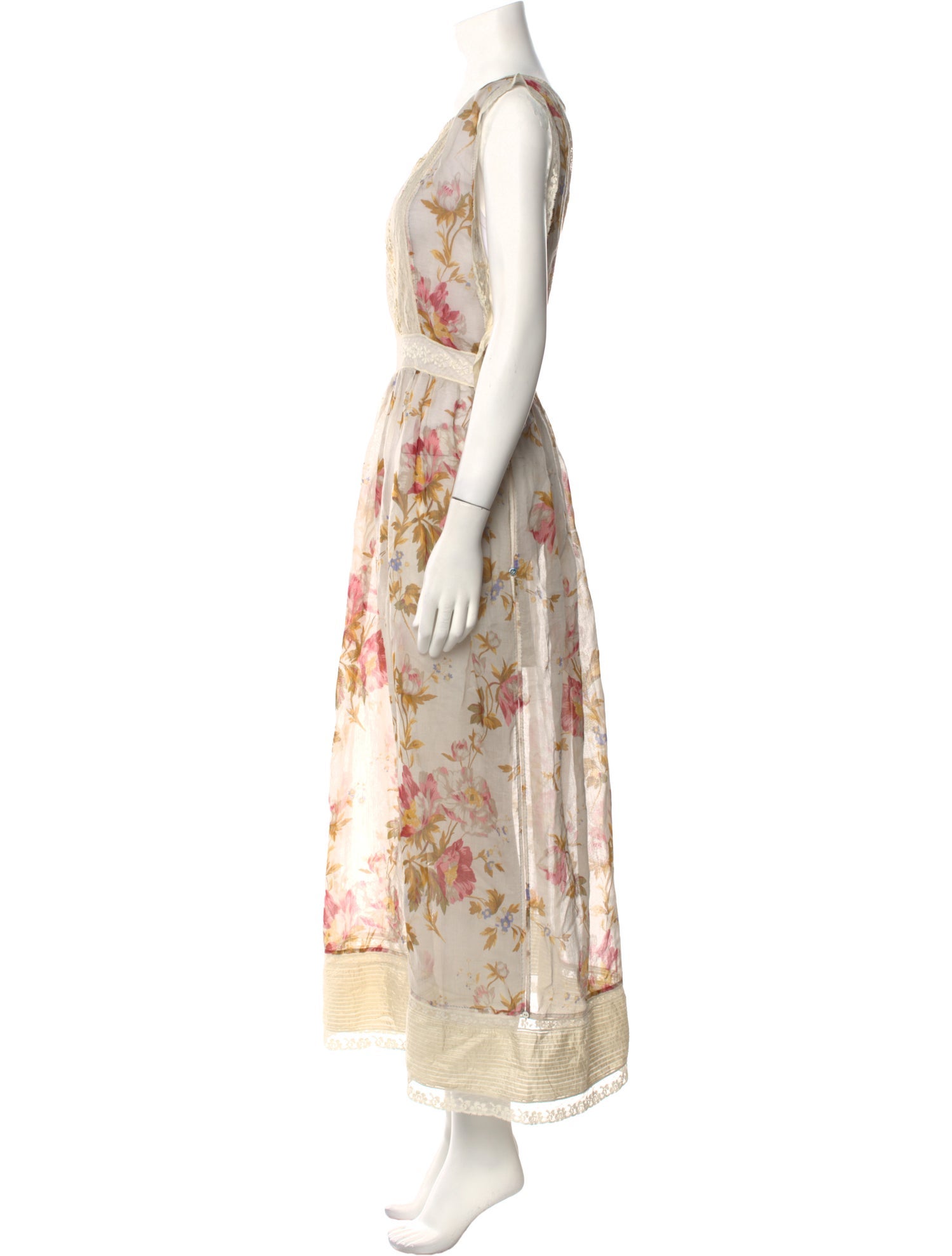 Péro Floral Print Long Dress