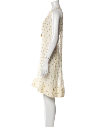 Péro Floral Print Knee-Length Dress