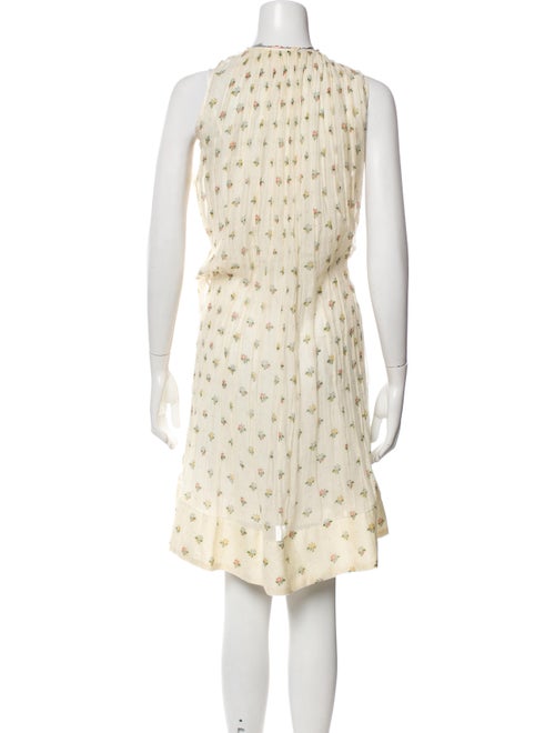 Péro Floral Print Knee-Length Dress