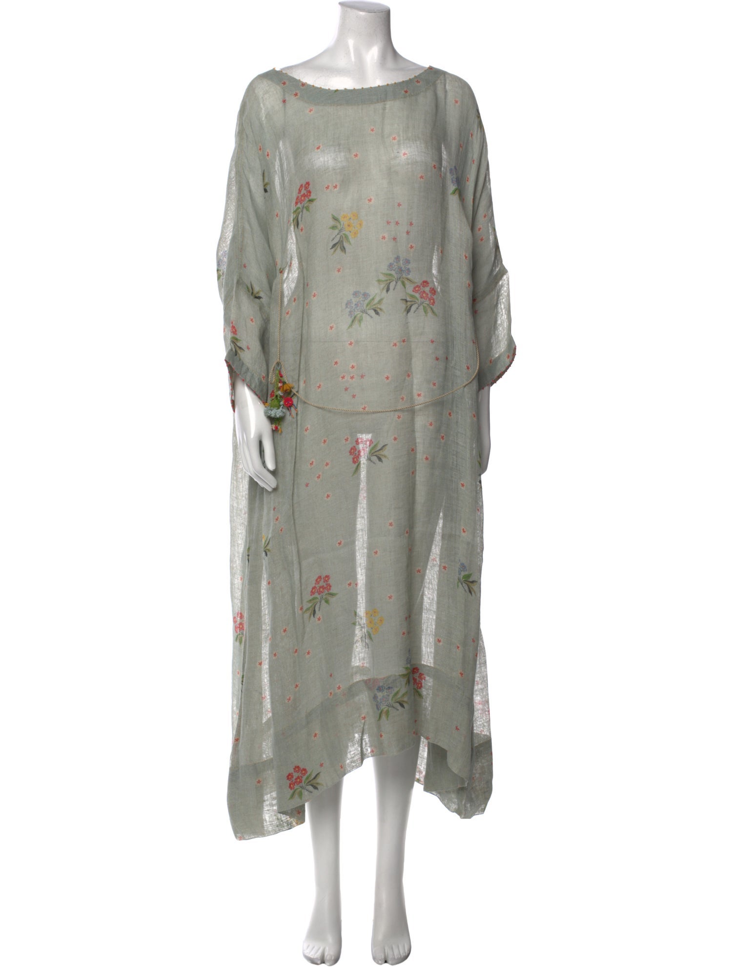 Péro Linen Long Dress