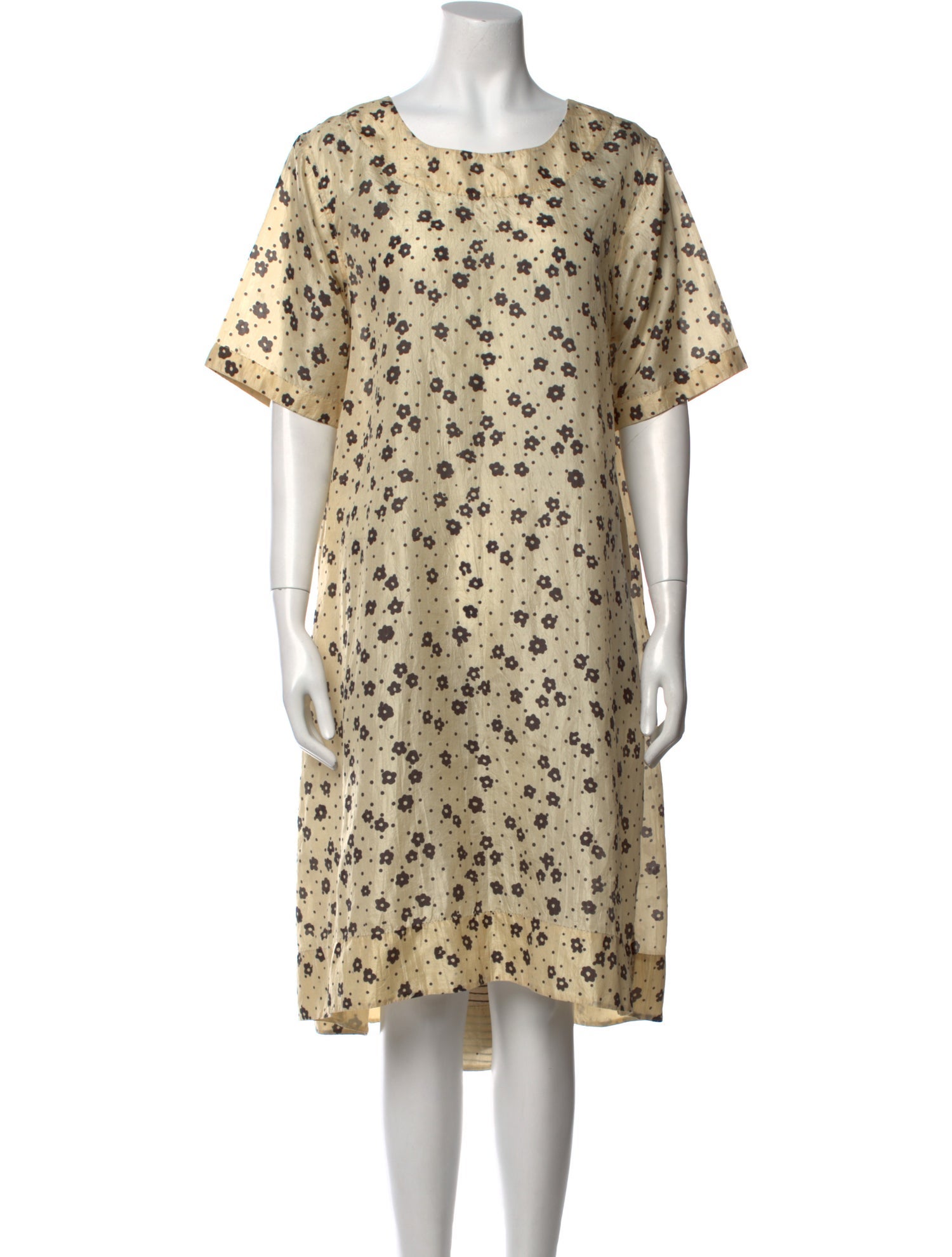 Péro Silk Midi Length Dress