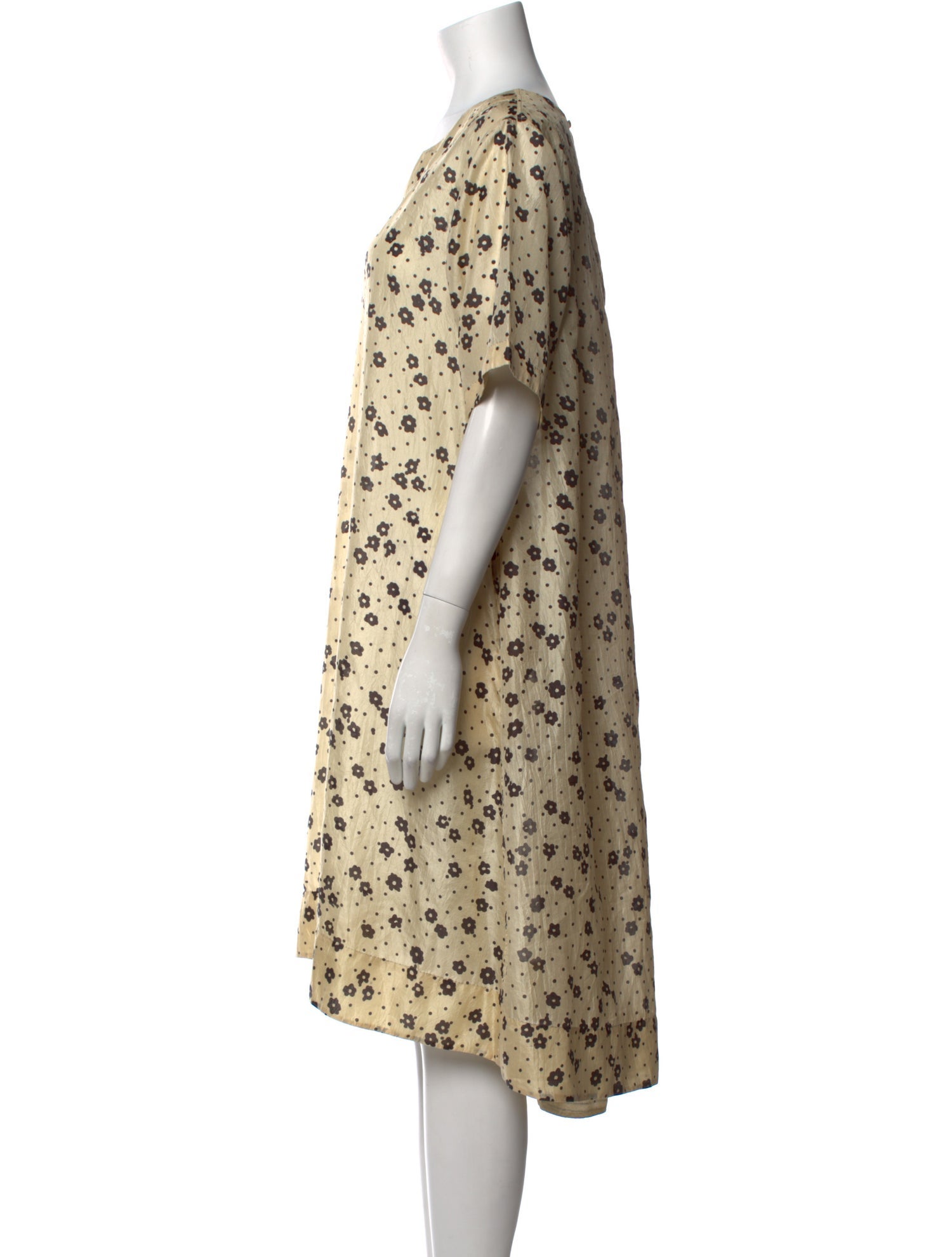 Péro Silk Midi Length Dress