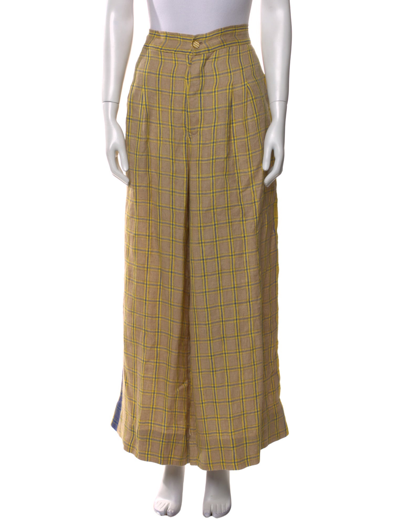 Péro Linen Wide Leg Pants