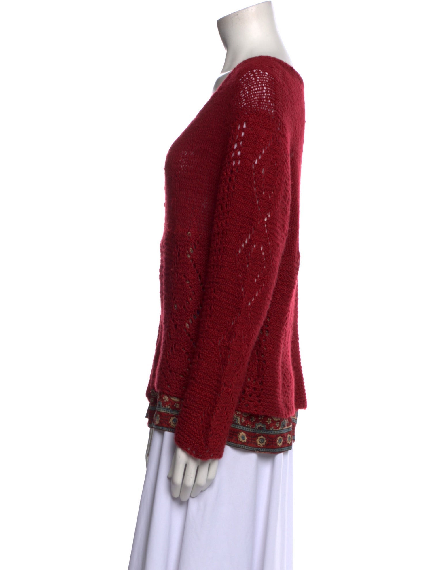 Péro Scoop Neck Sweater