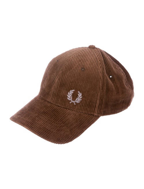 Fred Perry Logo Corduroy Cap brown