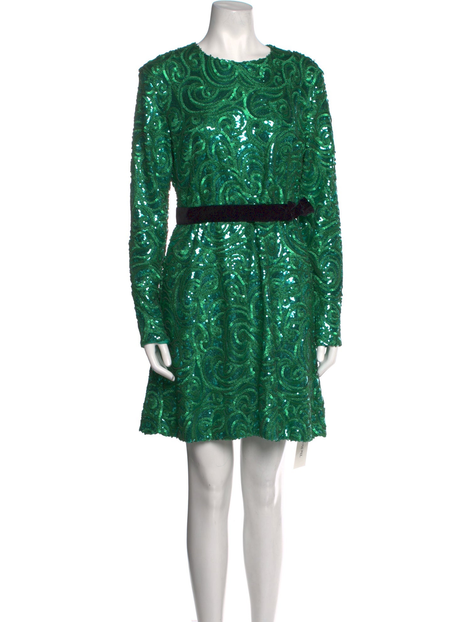 Perseverance Crew Neck Knee-Length Dress