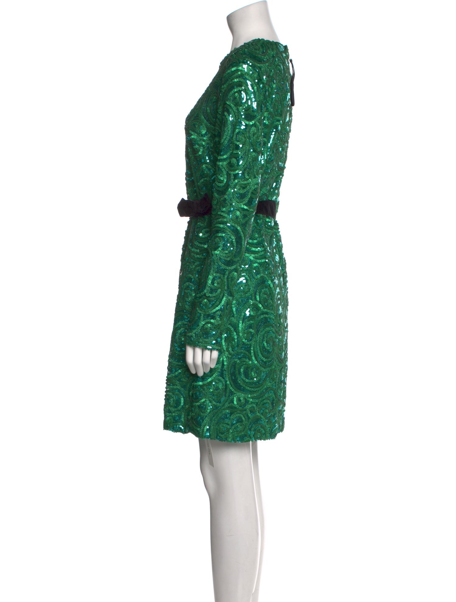 Perseverance Crew Neck Knee-Length Dress