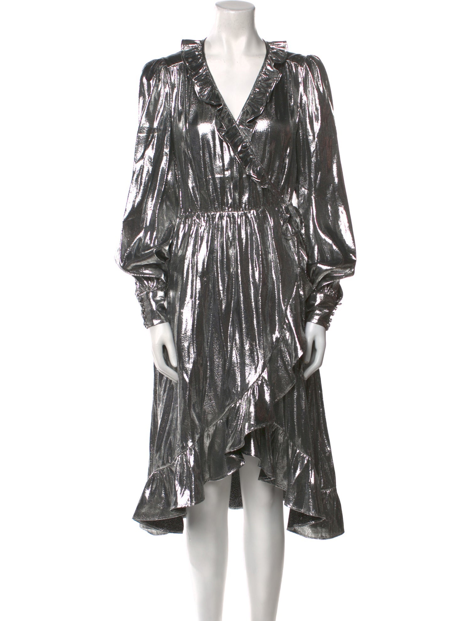 Perseverance Silk Midi Length Dress