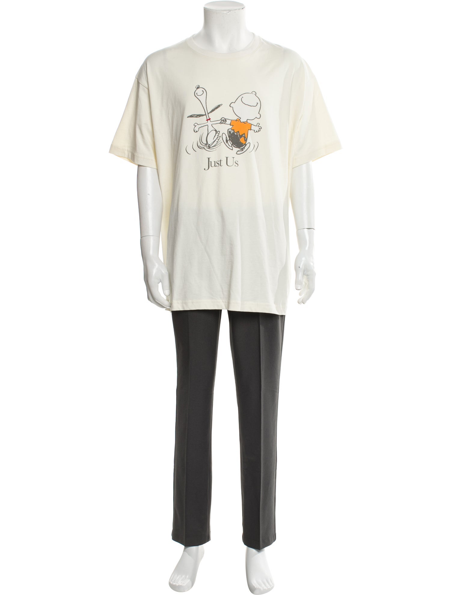 PEANUTS x KITH Graphic Print Crew Neck T-Shirt