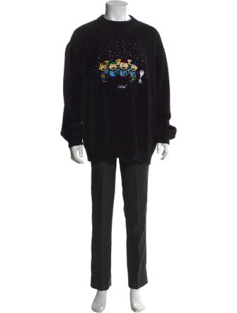 PEANUTS x KITH Graphic Print Crew Neck Pullover