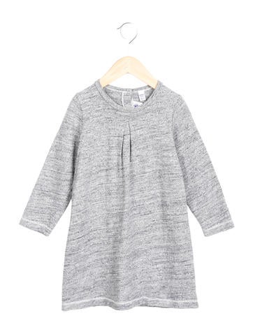 Petit Bateau Girls' Long Sleeve Shift Dress