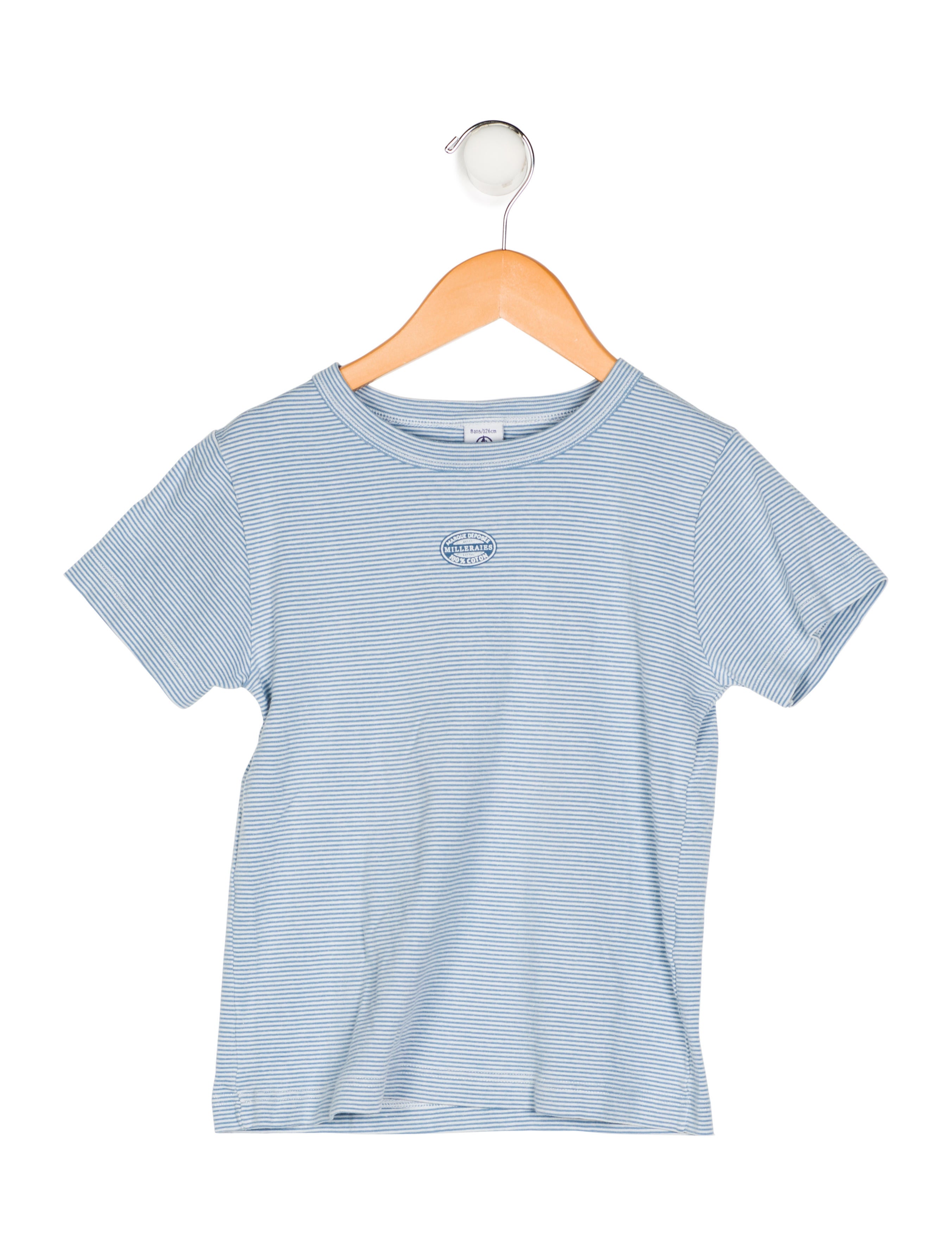 petit bateau boys striped knit shirt