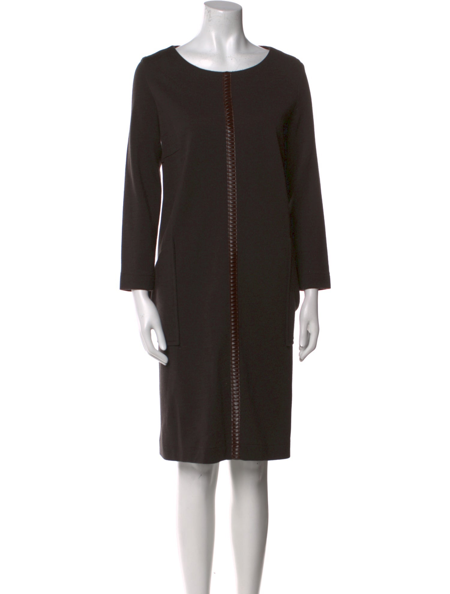 Petrovitch & Robinson Wool Knee-Length Dress
