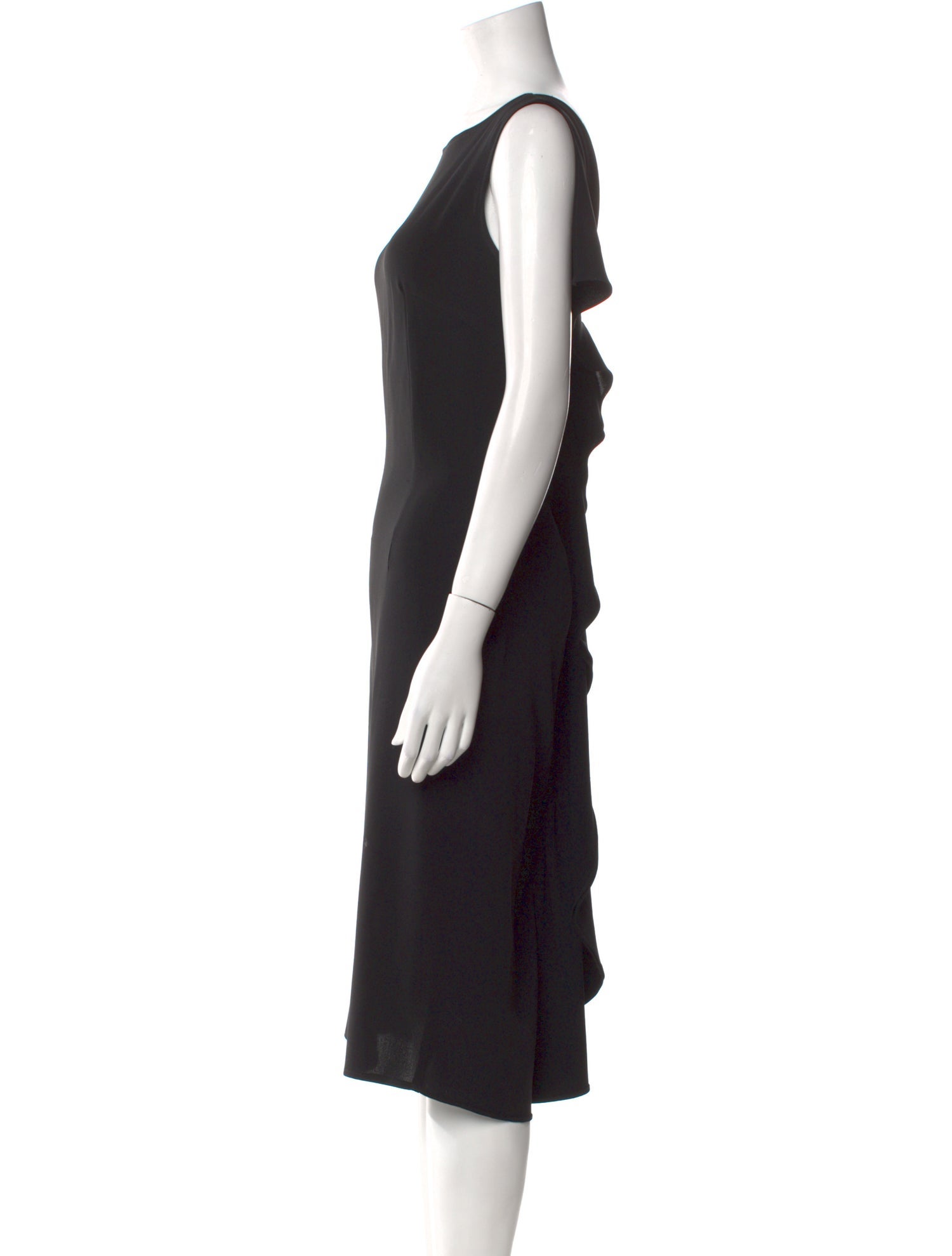 Petrovitch & Robinson Bateau Neckline Midi Length Dress