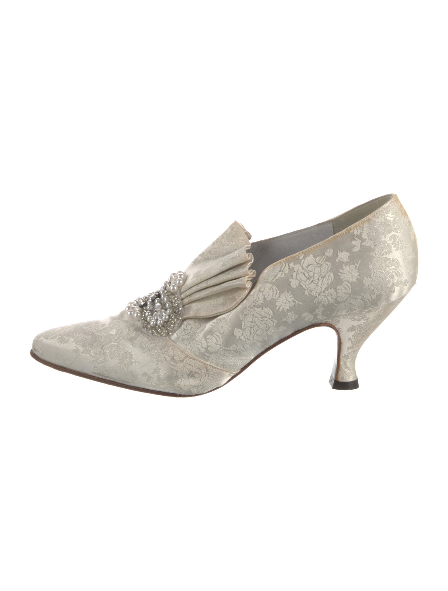 Peter Fox Printed Crystal Embellishments Pumps