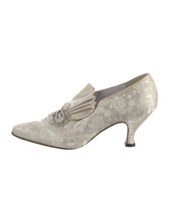 Peter Fox Printed Crystal Embellishments Pumps