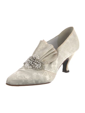 Peter Fox Printed Crystal Embellishments Pumps