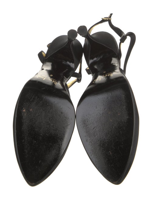 Peter Fox Satin T-Strap Pumps