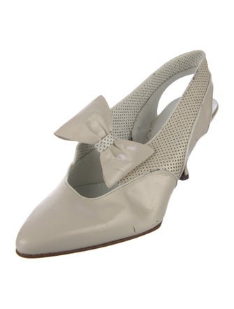 Peter Fox Leather Slingback Pumps