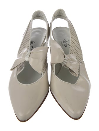 Peter Fox Leather Slingback Pumps