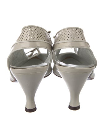 Peter Fox Leather Slingback Pumps