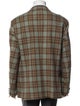 Paul Fredrick Wool Plaid Print Sport Coat