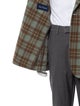 Paul Fredrick Wool Plaid Print Sport Coat