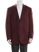 Paul Fredrick Wool Cutout Accent Blazer