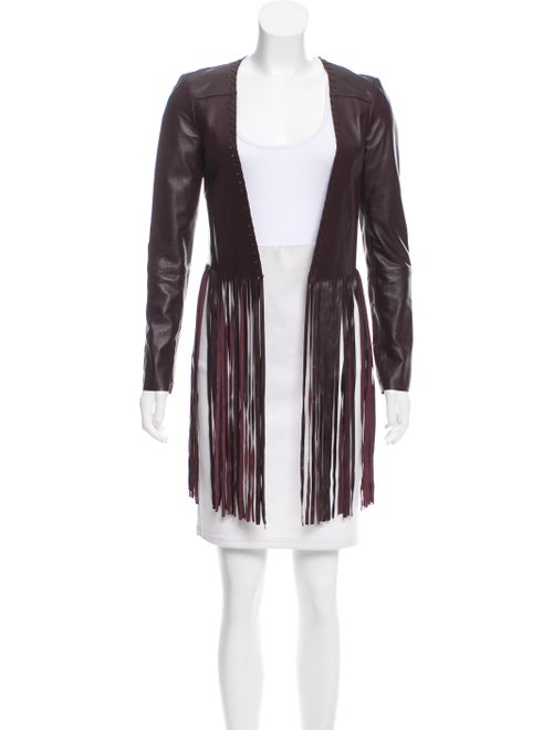 The Perfext Fringed Leather Jacket