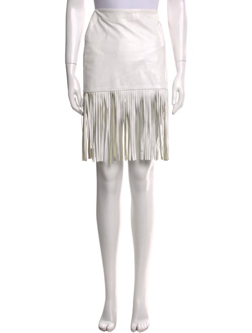 The Perfext Leather Knee-Length Skirt