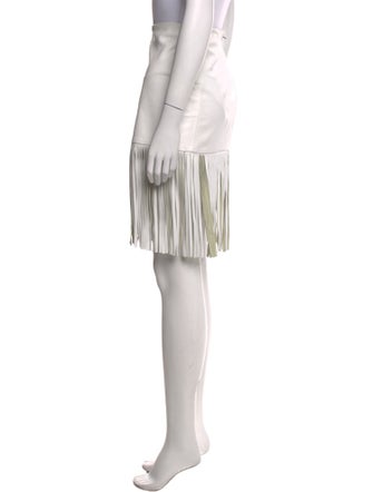 The Perfext Leather Knee-Length Skirt