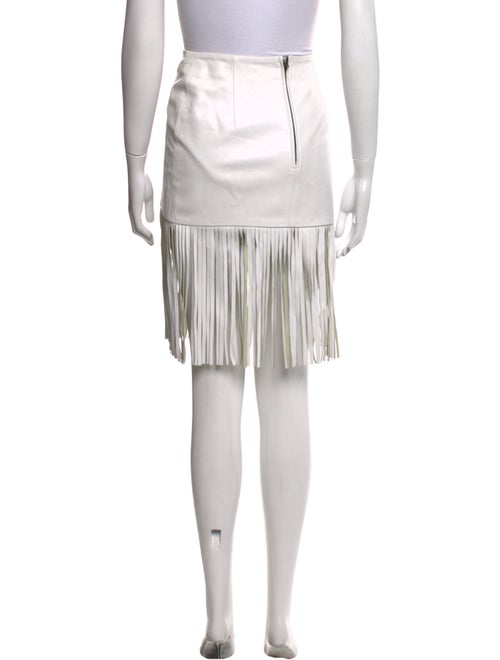 The Perfext Leather Knee-Length Skirt