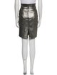 The Perfext Leather Knee-Length Skirt