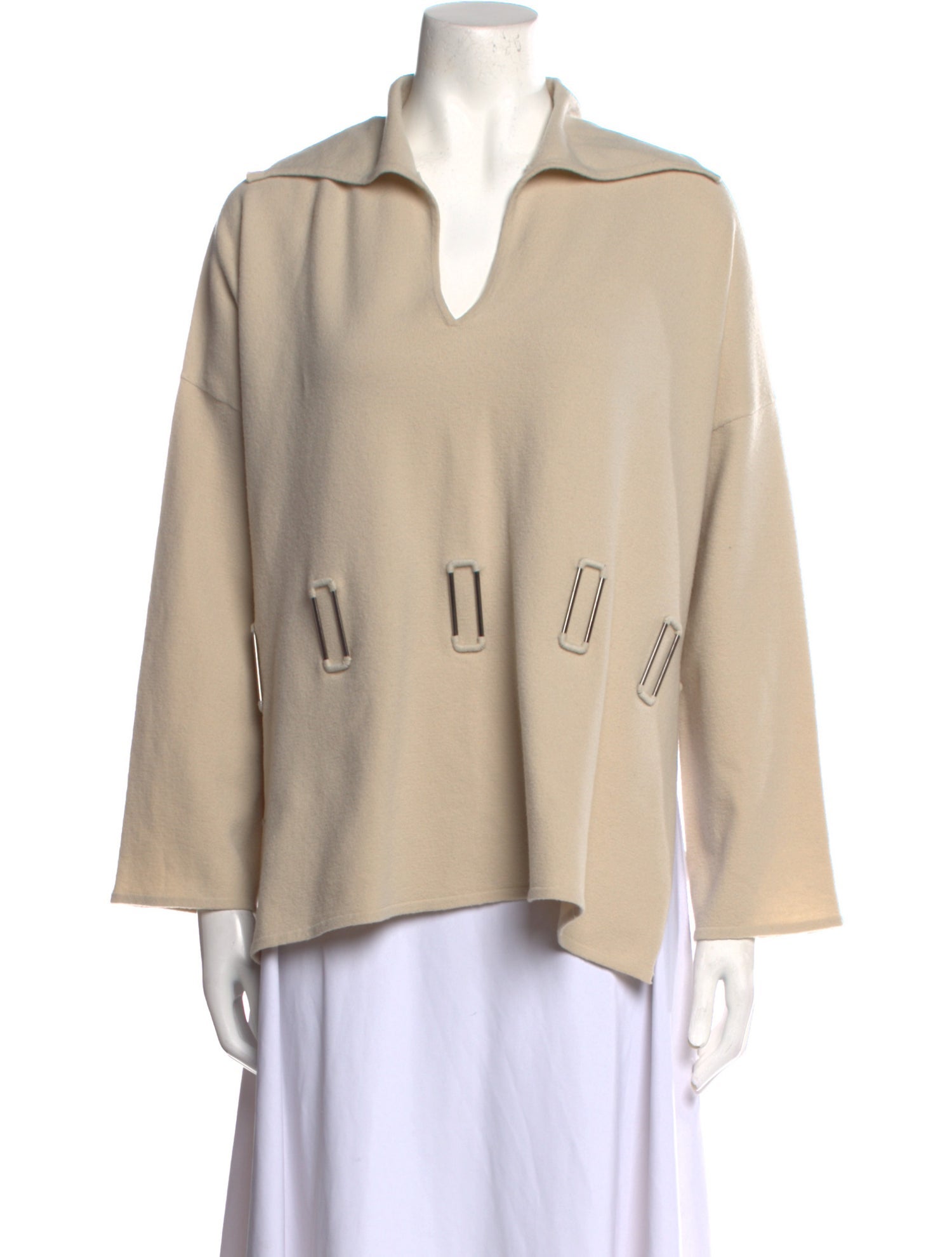 PierAntonioGaspari Wool V-Neck Sweater w/ Tags