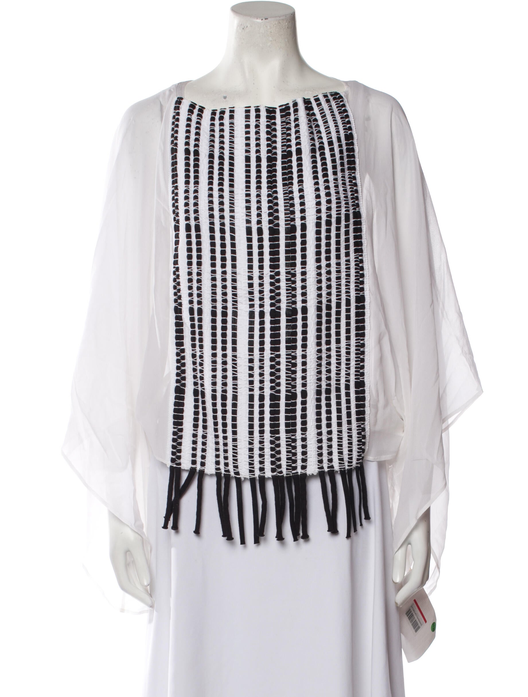 PierAntonioGaspari Silk Striped Tunic w/ Tags