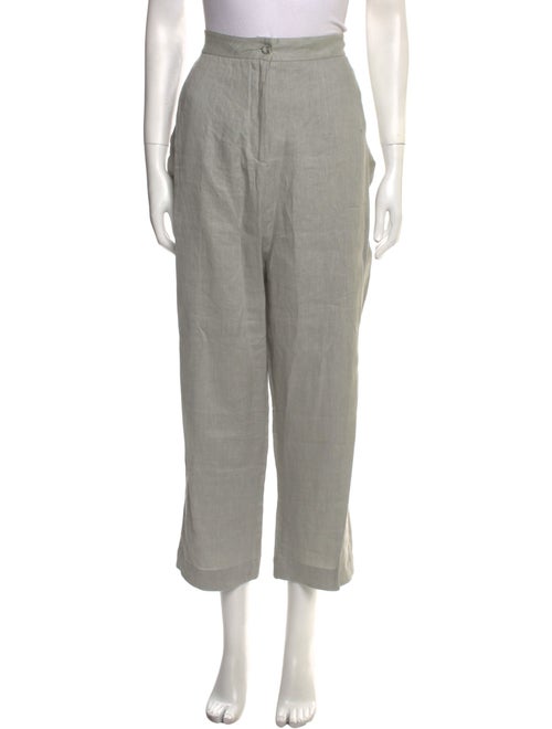 PierAntonioGaspari Linen Straight Leg Pants