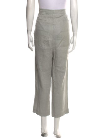 PierAntonioGaspari Linen Straight Leg Pants