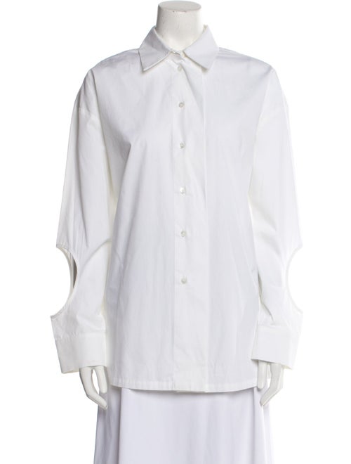 PierAntonioGaspari Long Sleeve Button-Up Top