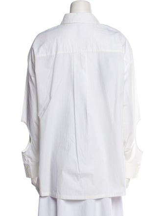 PierAntonioGaspari Long Sleeve Button-Up Top
