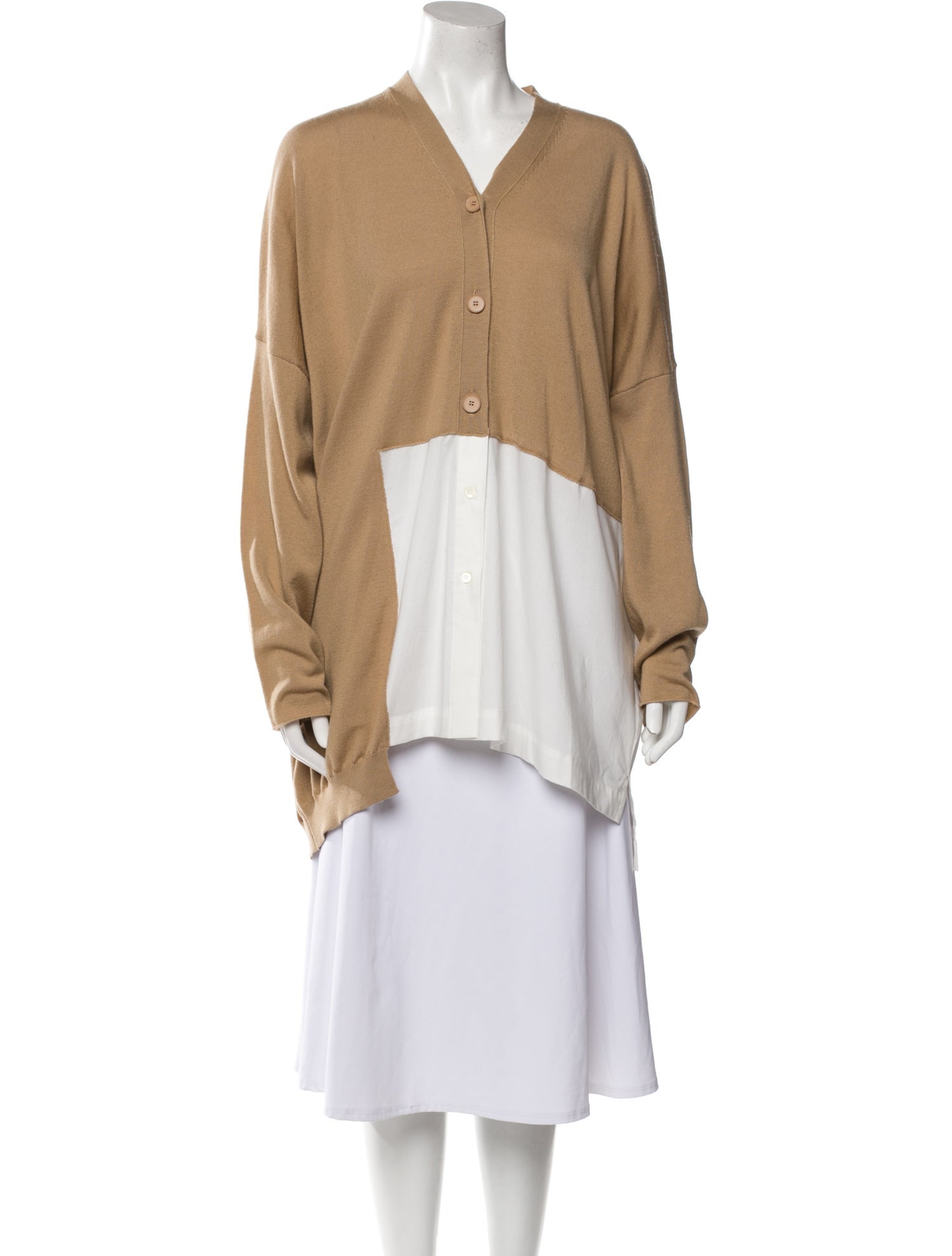 PierAntonioGaspari Virgin Wool V-Neck Sweater w/ Tags