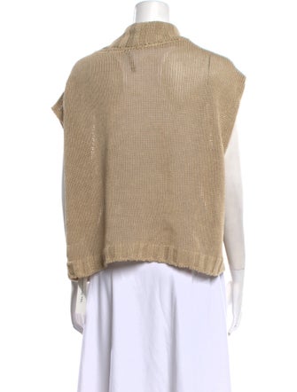 PierAntonioGaspari Linen V-Neck Sweater
