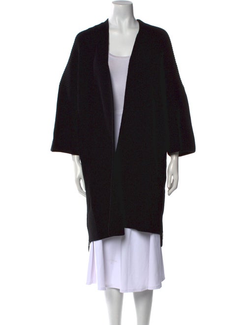 PierAntonioGaspari Virgin Wool Open Front Sweater