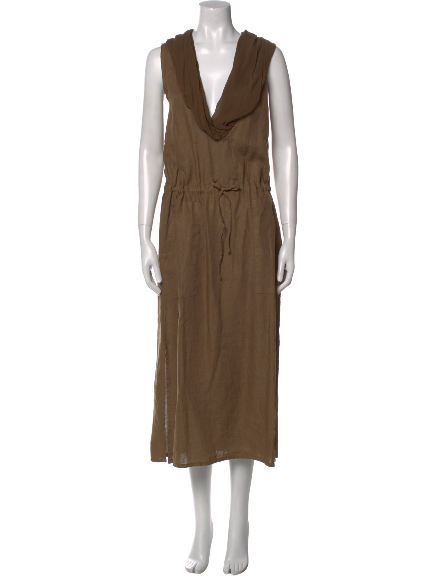 PierAntonioGaspari Cowl Neck Long Dress