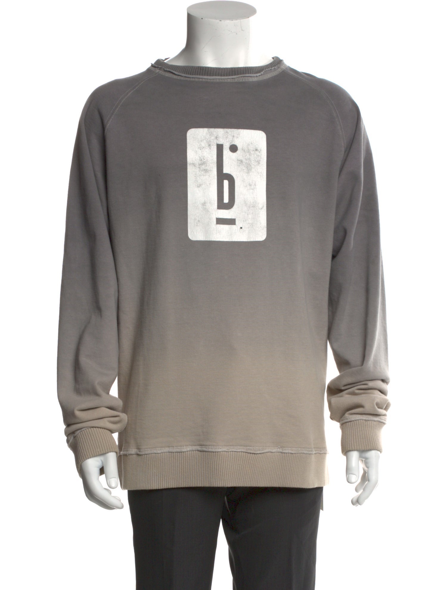 Pigalle Graphic Print Crew Neck Pullover