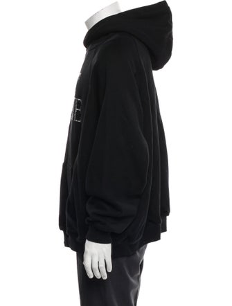 Praying Graphic Print Crew Neck Hoodie w/ Tags
