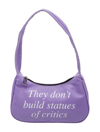 Praying Nylon Shoulder Bag