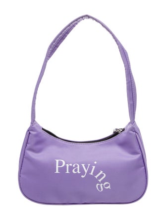 Praying Nylon Shoulder Bag