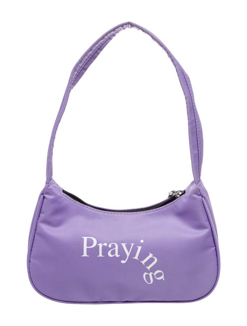 Praying Nylon Shoulder Bag