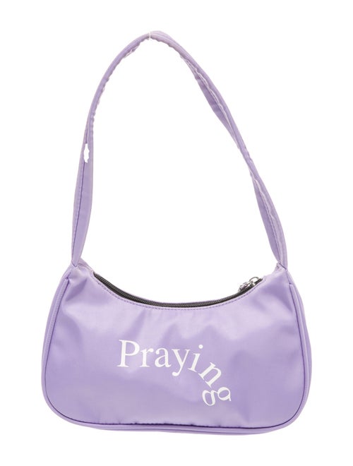 Praying Nylon Shoulder Bag